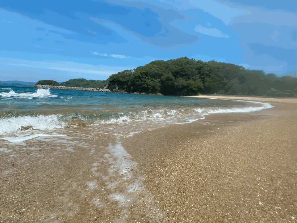 透明度の高い海